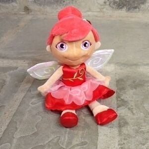 Hallmark My January Birthstone Fairy Red Garnet‎ 11" Plush Doll